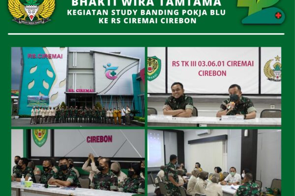 RST TK. III Bhakti Wira Tamtama Melaksanakan Study Banding ke RST TK. III Cermai