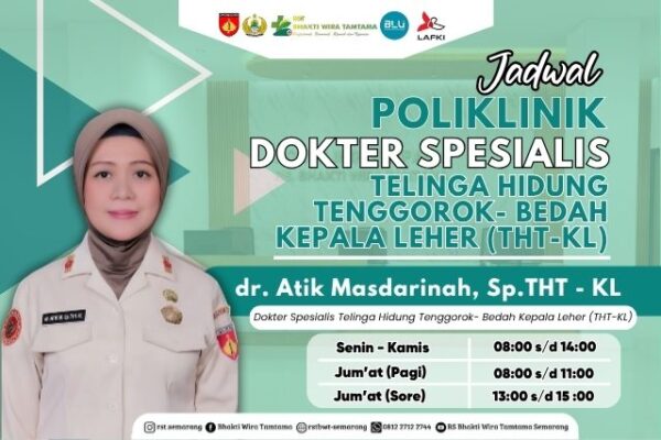 dr. Atik Masdarinah, Sp. THT-KL
