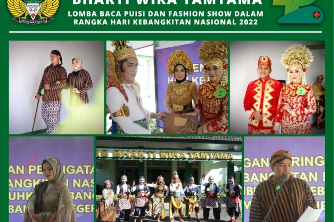 Lomba Baca Puisi dan Fashion Show dalam rangka Hari Kebangkitan Nasional 2022