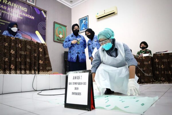 Rumah Sakit Tentara Bhakti Wira Tamtama Semarang mengadakan In House Tranning “Manajemen Fasilitas Keselamatan “