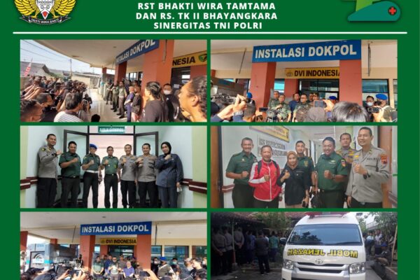 Kolaborasi Bersama Medis RST Bhakti Wira Tamtama dan RS TK II Bhayangkara Sinergitas TNI Polri