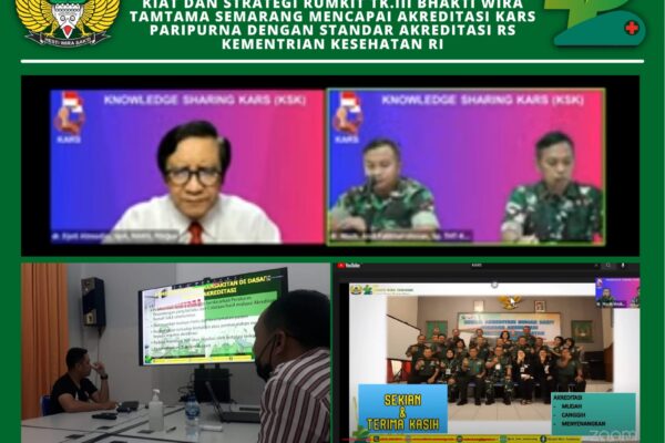RST Bhakti Wira Tamtama Semarang Memaparkan Kiat dan Strategi Mencapai Akreditasi KARS Paripurna dengan Standar Akreditasi Rumah Sakit Kementrian Kesehatan RI pada Acara Knowledge Sharing Kars (KSK) Ke – 23