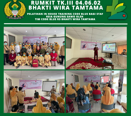 Pelatihan In House Training Code Blue bagi staf RSIA Gunung Sawo oleh Tim Code Blue RS Bhakti Wira Tamtama