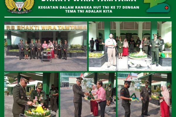 KEGIATAN DALAM RANGKA HUT TNI KE 77 DENGAN TEMA “TNI ADALAH KITA”
