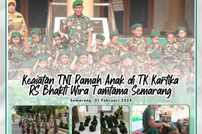 KEGIATAN TNI RAMAH ANAK