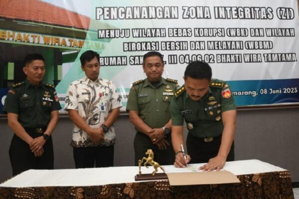 PENCANANGAN PEMBANGUNAN ZONA INTERGRITAS DI RS BHAKTI WIRA TAMTAMA
