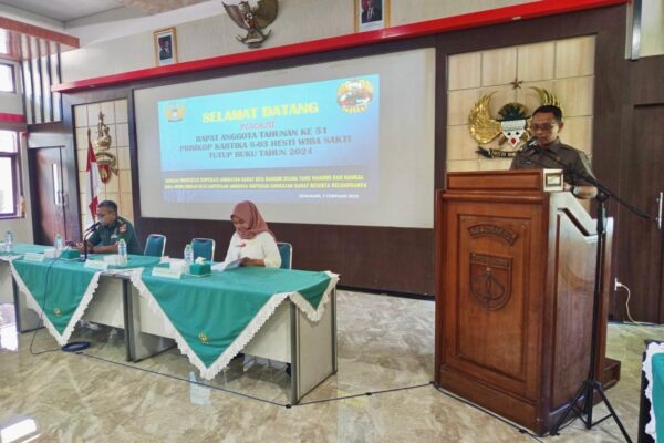 Rapat Anggota Tahunan ke-51 PRIMKOP KARTIKA S-03 Hesti Wira Sakti: Evaluasi, Inovasi, dan Penguatan Koperasi
