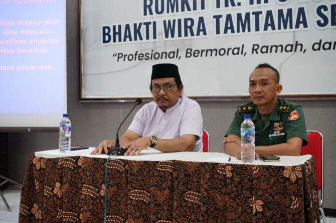 RS Bhakti Wira Tamtama Gelar Sosialisasi Kewiraan dan Etikolegal: Penguatan Etika Profesi dan Kesadaran Hukum di Lingkungan Rumah Sakit
