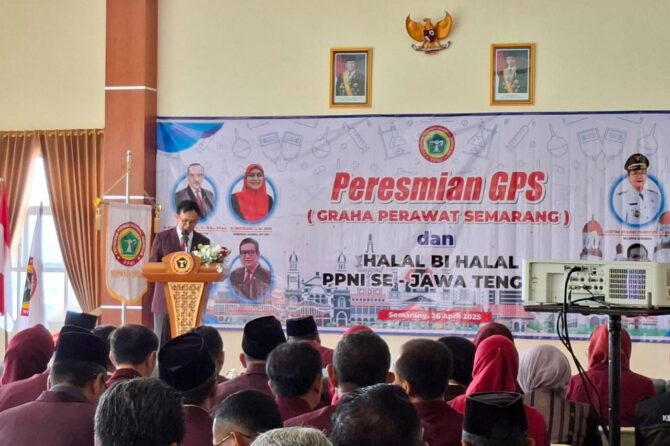 Perwakilan PPNI RS Bhakti Wira Tamtama Hadiri Peresmian Graha Perawat Semarang
