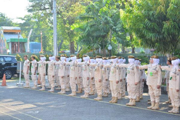 Latihan Rutin Baris-Berbaris Tingkatkan Disiplin dan Kekompakan di RS Bhakti Wira Tamtama Semarang