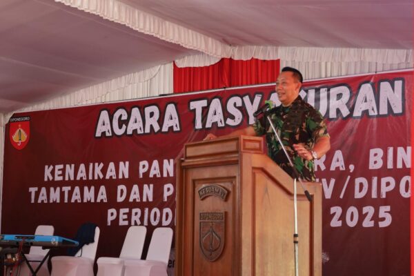 Korps raport kenaikan pangkat Perwira, Bintara, Tamtama, dan PNS Kesdam IV/Diponegoro periode 1 Oktober 2025