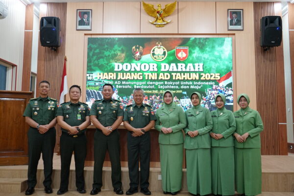 Dalam rangka memperingati Hari Juang Kartika ke-80, Rumah Sakit Bhakti Wira Tamtama menggelar bakti kesehatan donor darah