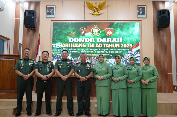Dalam rangka memperingati Hari Juang Kartika ke-80, Rumah Sakit Bhakti Wira Tamtama menggelar bakti kesehatan donor darah