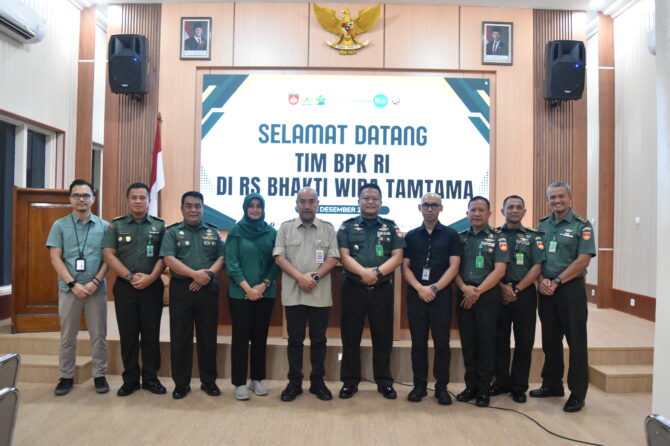 RS Bhakti Wira Tamtama Terima Tim BPK RI untuk Pemeriksaan Interim LK Kemhan TA 2025