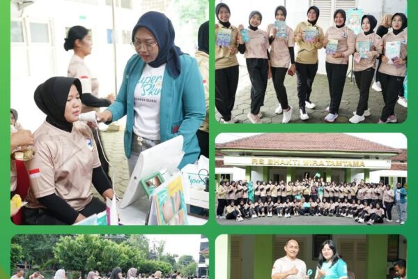 KORPRI RS Bhakti Wira Tamtama Gelar Senam Aerobik Bersama dan Pemeriksaan Kulit Gratis