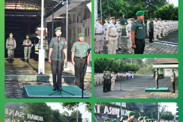 Upacara Bendera 17-an di RS Bhakti Wira Tamtama