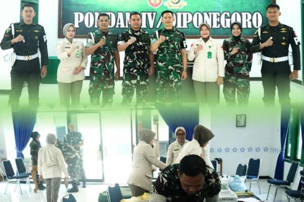 RST Bhakti Wira Tamtama Gelar Serbuan EKG di Pomdam IV/Diponegoro