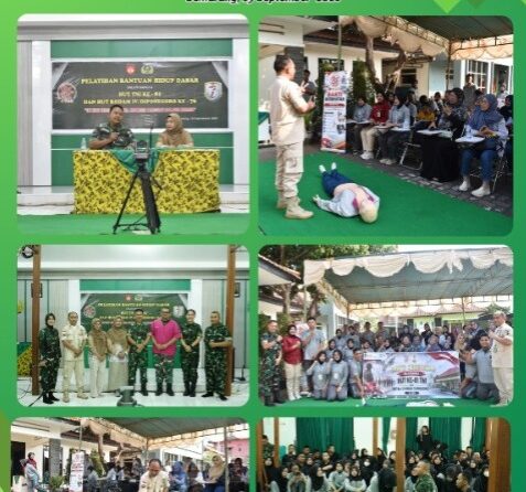Sambut HUT ke-81 TNI dan HUT ke-76 Kodam IV/Diponegoro, Kesdam dan Rumkit Bhakti Wira Tamtama Gelar Bakti Kesehatan