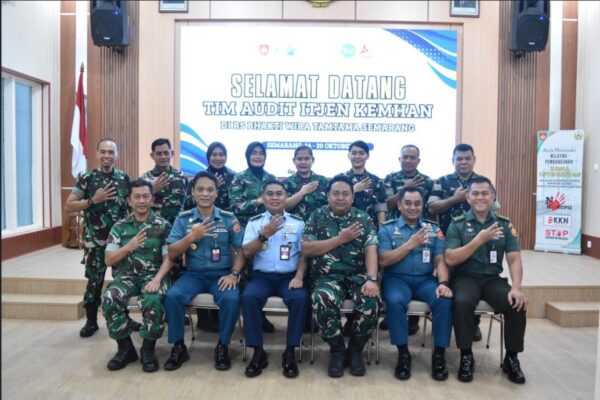 Hari Pertama Audit Itjen Kemhan, Rumkit Bhakti Wira Tamtama Terima Kunjungan Tim Audit Pengelolaan BLU TA 2025